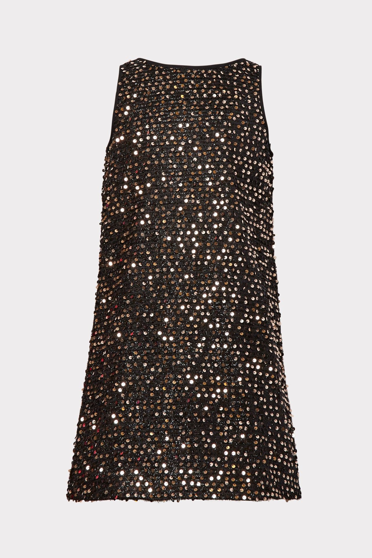 Milly Minis Tinsel Sequins Angular Shift Dress sold by Milly
