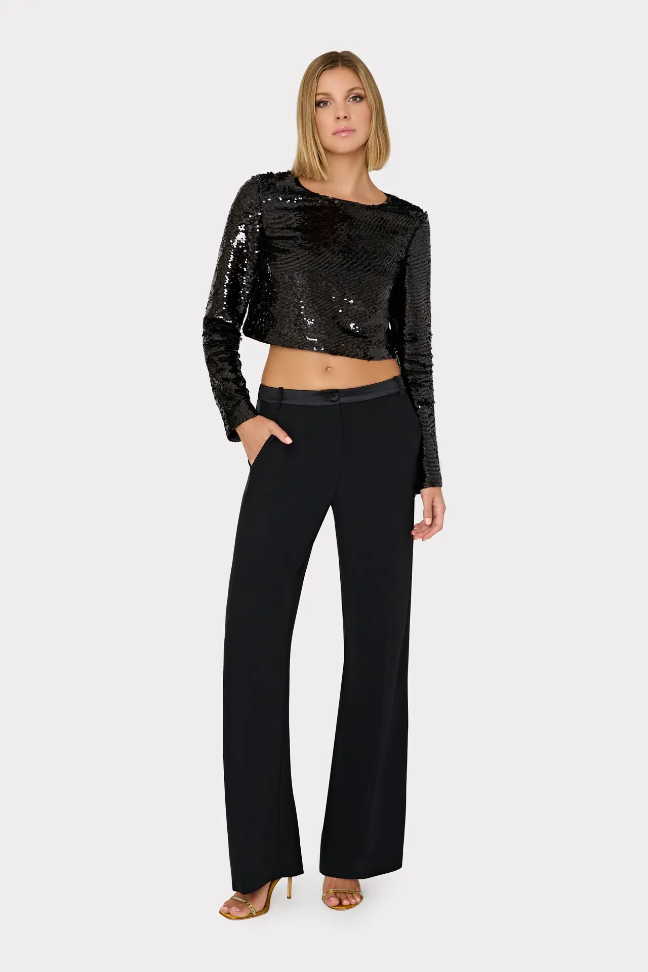 Shailyn 3D Sequins Top sold by Milly product image thumbnail 2