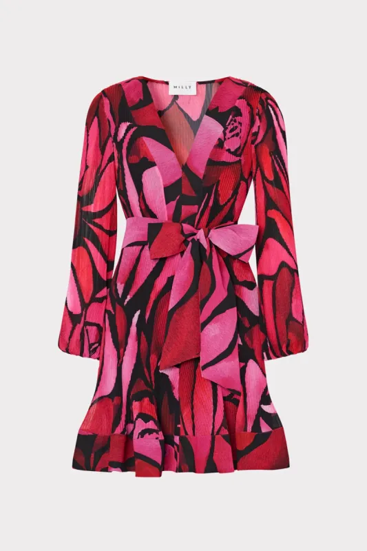 Liv Dream Rose Pleated Dress sold by Milly