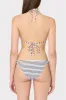 Textured Stripe Ring Bikini Bottom sold by Milly