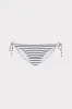 Textured Stripe Ring Bikini Bottom sold by Milly