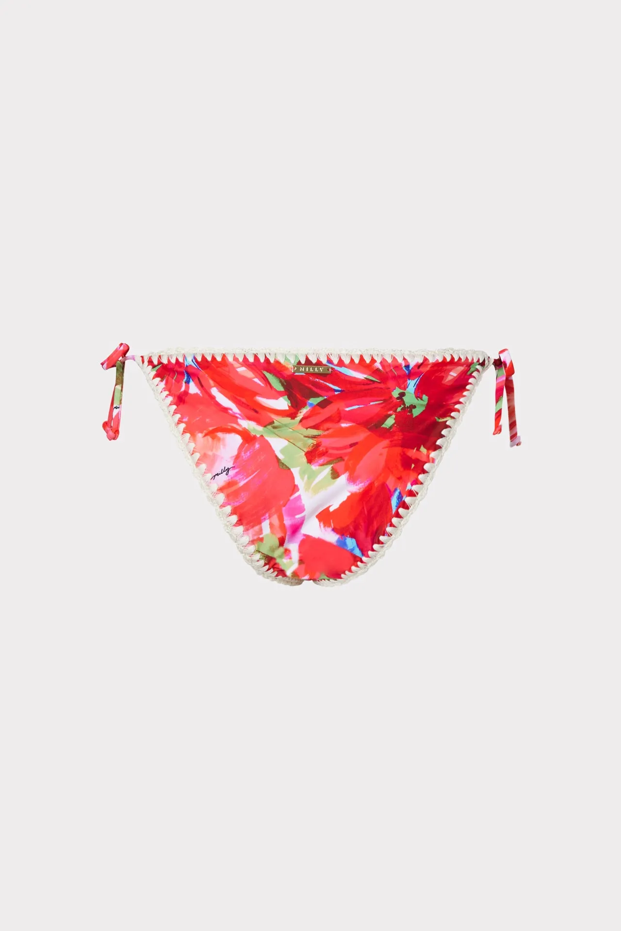 Brushstroke Floral Mika Bikini Bottom sold by Milly product image thumbnail 4