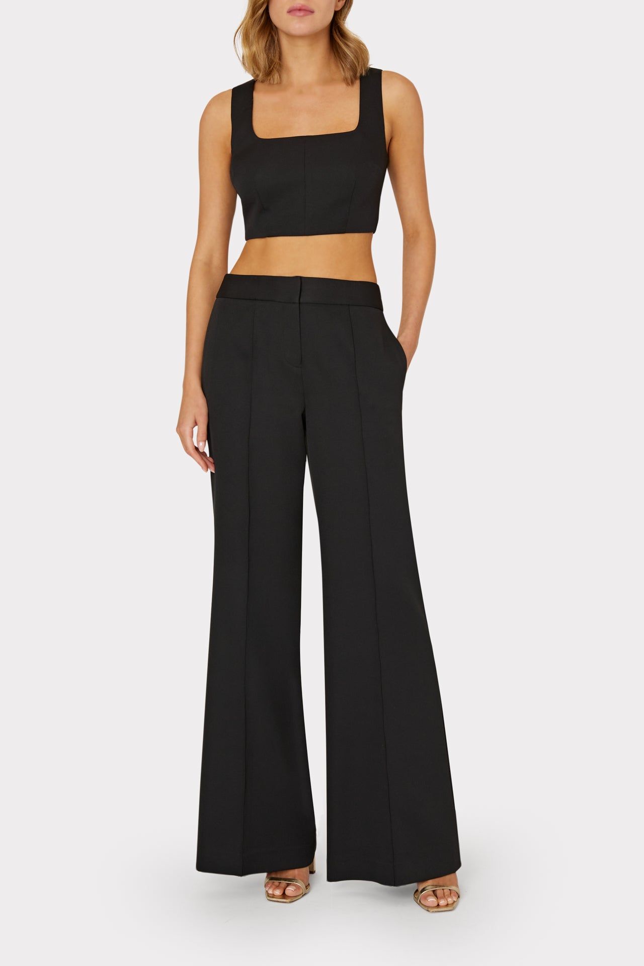 Nickie Cady Crop Top sold by Milly product image thumbnail 2