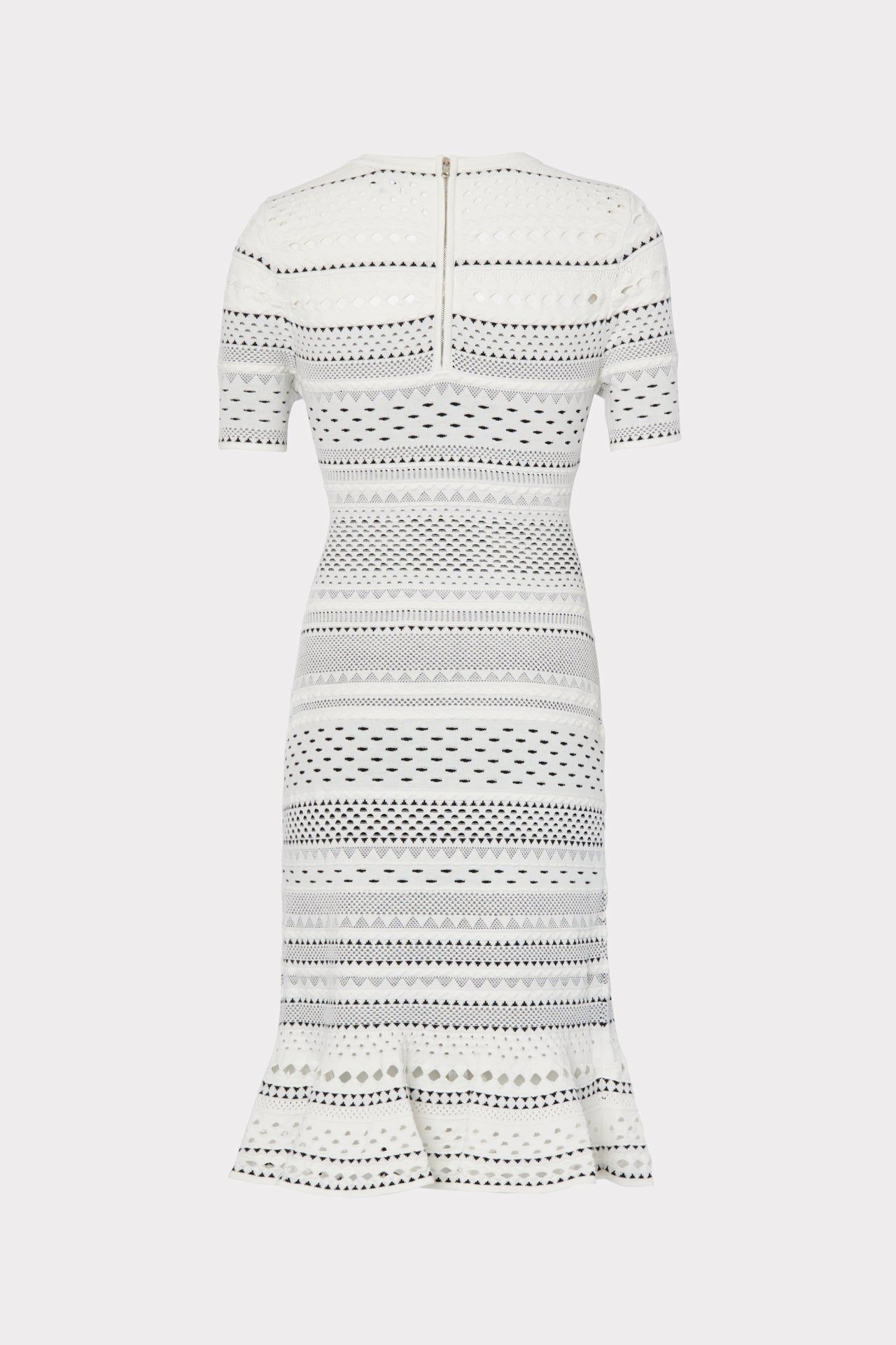 Pointelle Mermaid Midi Dress sold by Milly product image thumbnail 4