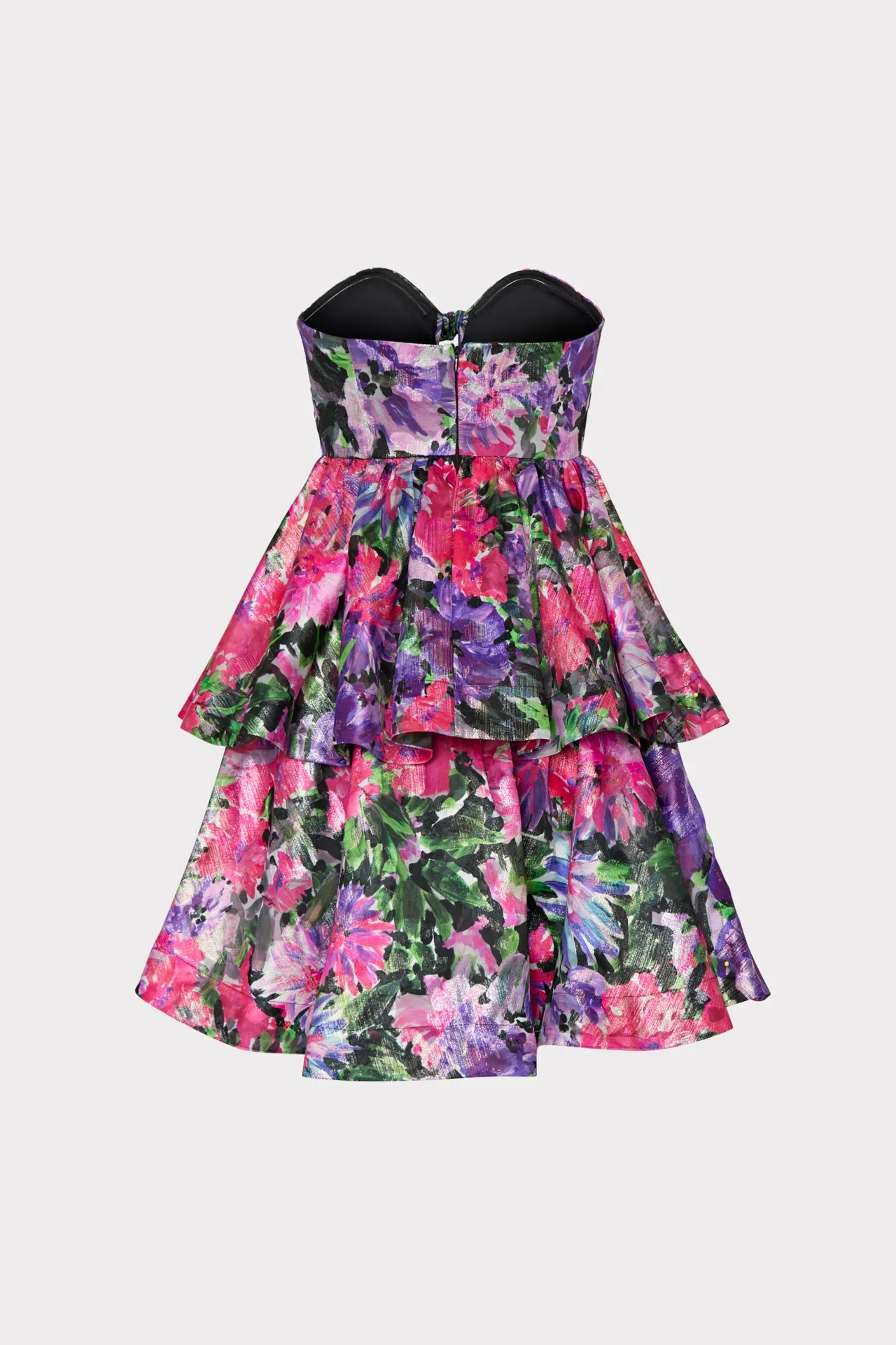 Louisa Garden Floral Dress sold by Milly product image thumbnail 4