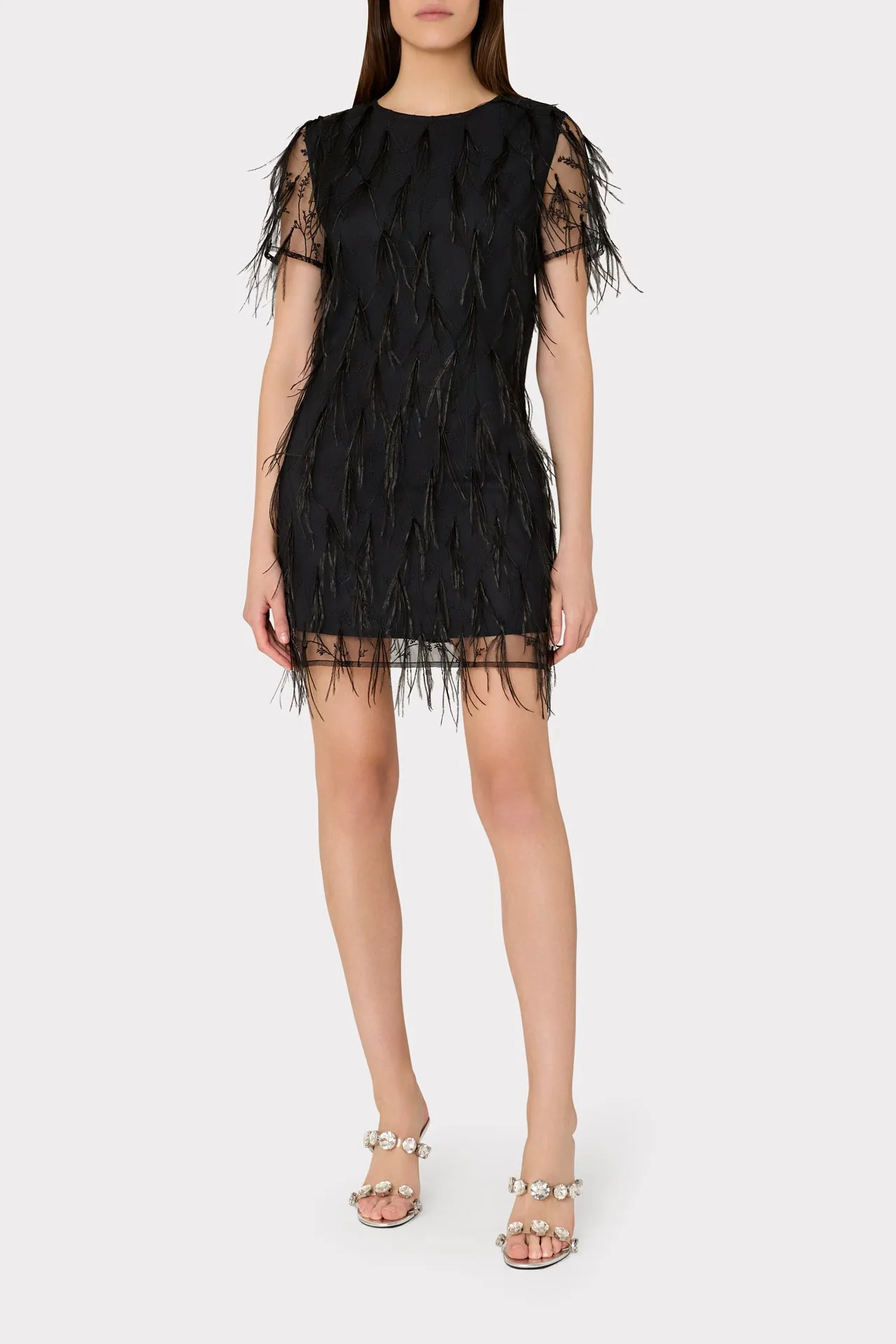Rana Feather Dress sold by Milly product image thumbnail 2
