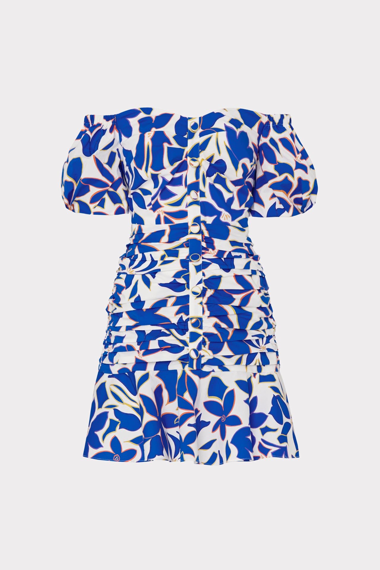 Nell Collage Floral Print Dress sold by Milly