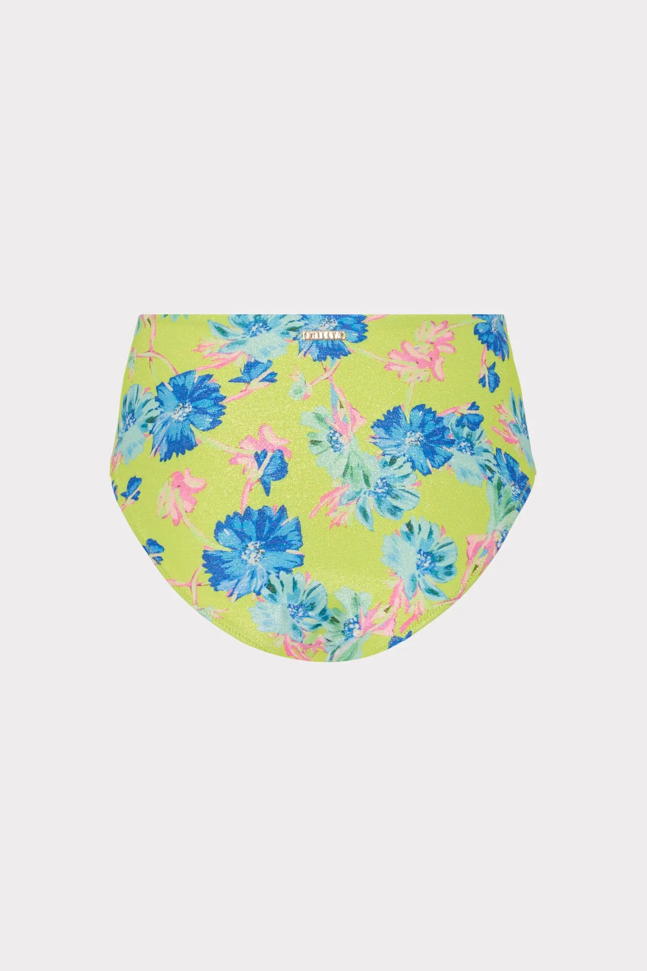 Floating Cosmos Front Tie Bikini Bottom sold by Milly product image thumbnail 4