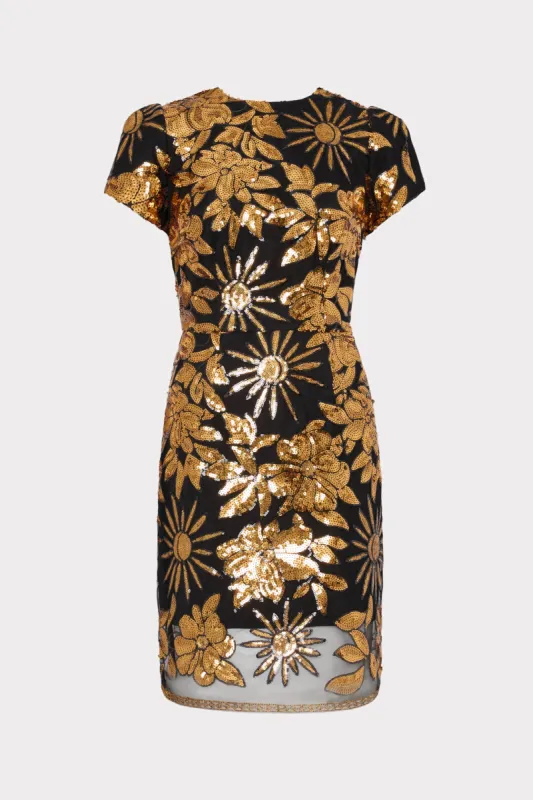 Kyla Holiday Nights Sequins Dress sold by Milly