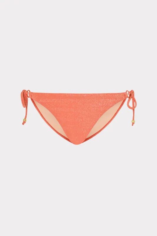 Metallic Ring Bikini Bottom sold by Milly