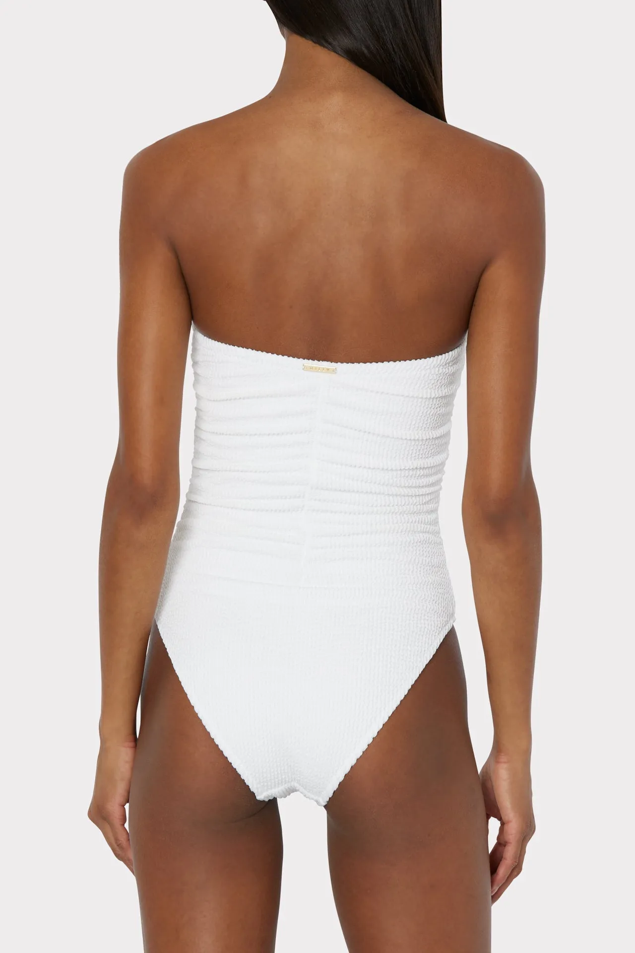 Textured Ruched One Piece sold by Milly product image thumbnail 3