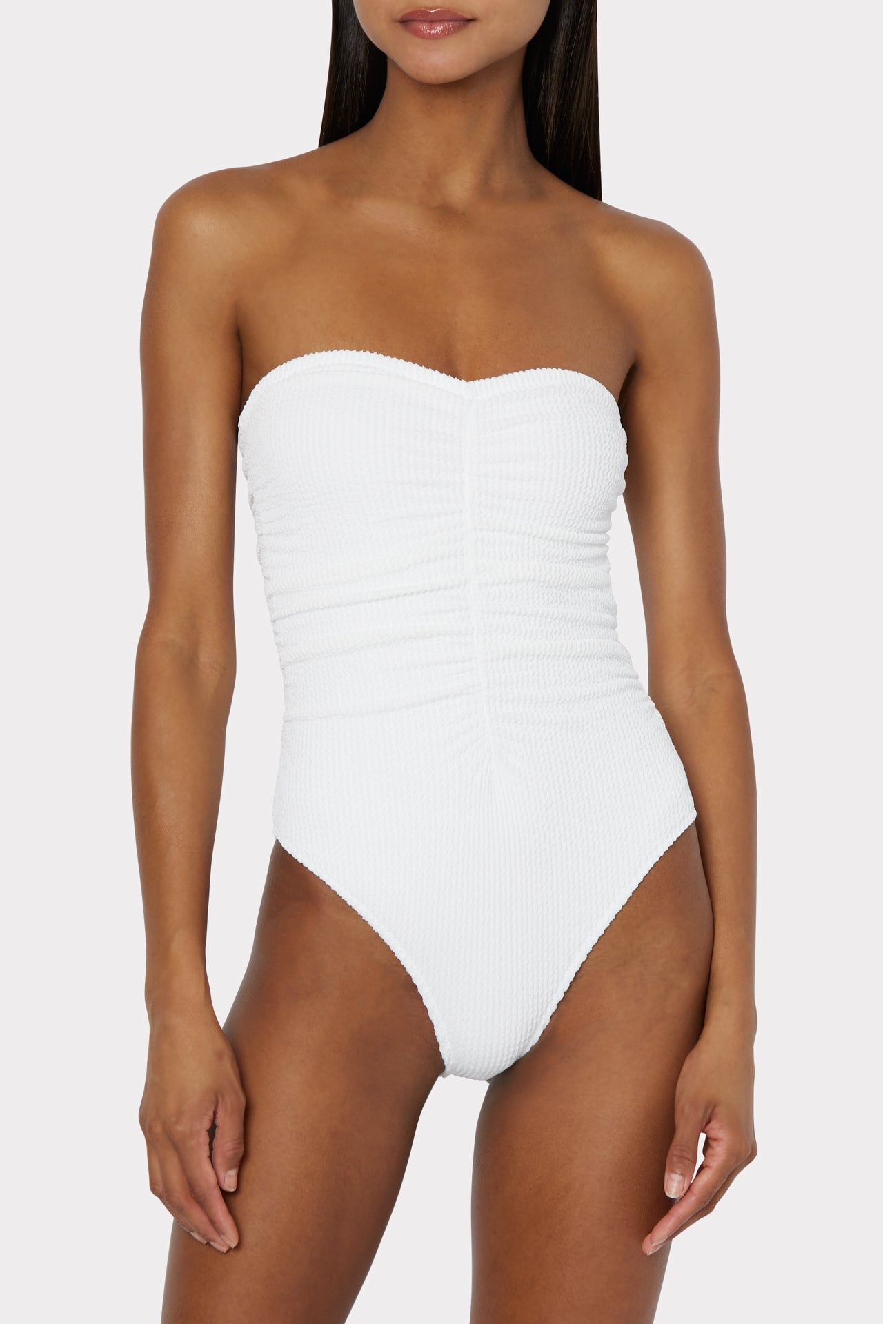 Textured Ruched One Piece sold by Milly product image thumbnail 2