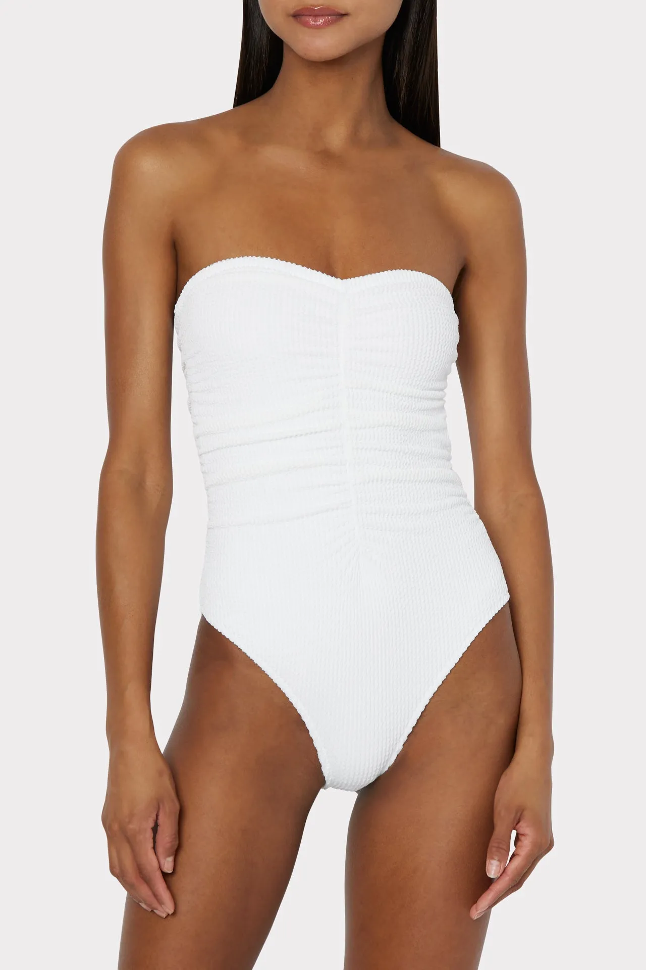 Textured Ruched One Piece sold by Milly product image thumbnail 2