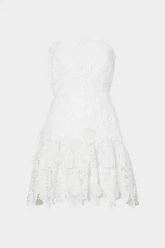 Esther 3D Lace Dress sold by Milly