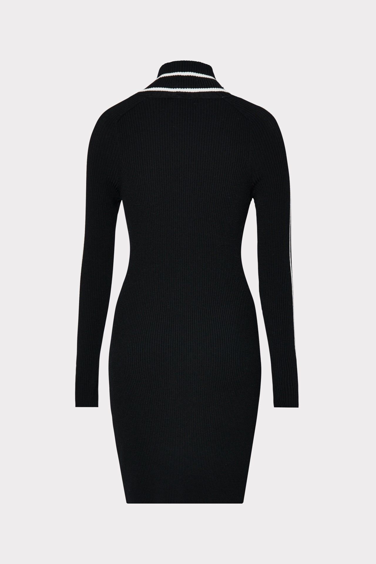 Racer Stripe Turtleneck Dress sold by Milly product image thumbnail 4