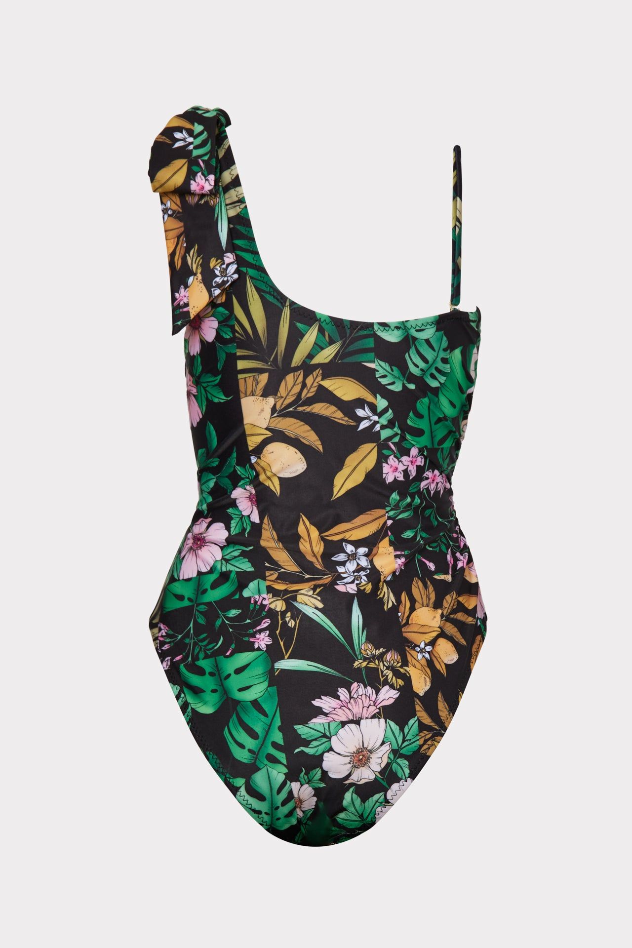 Jungle Tile Maddie One Shoulder One Piece sold by Milly product image thumbnail 3