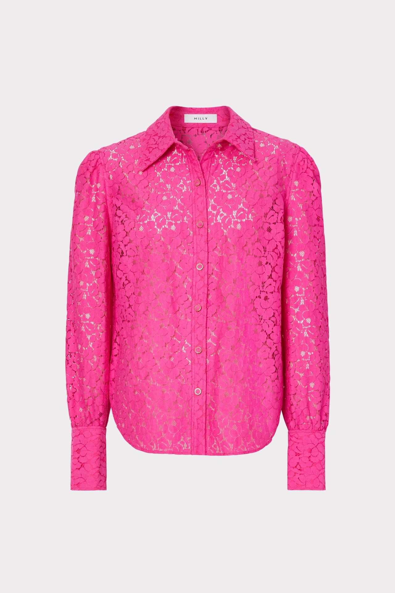 Harlow Cotton Lace Top sold by Milly