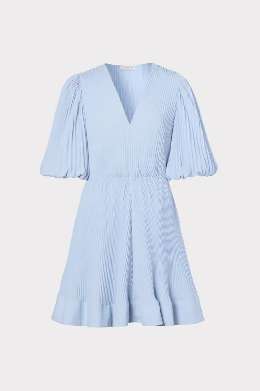 Elle Pleated Dress sold by Milly