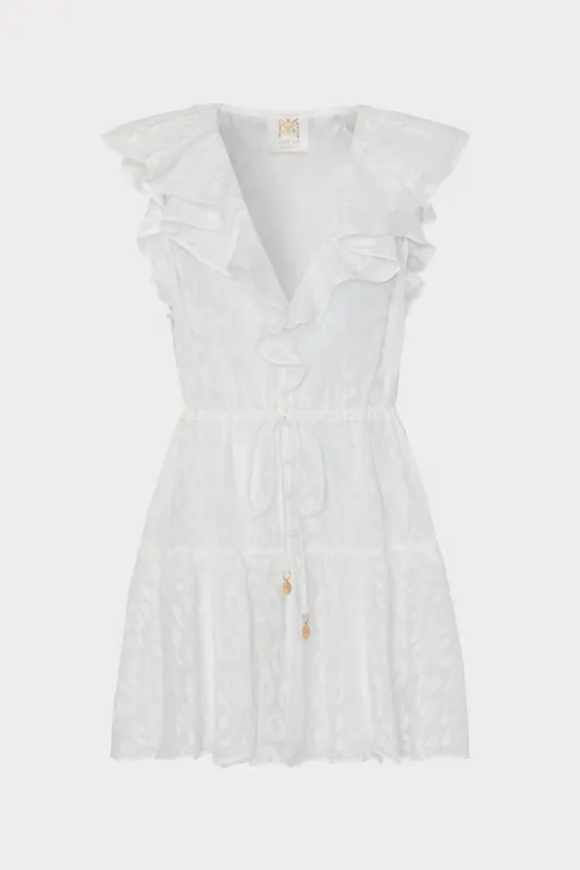 Dana Leopard Texture Cover-Up Dress sold by Milly