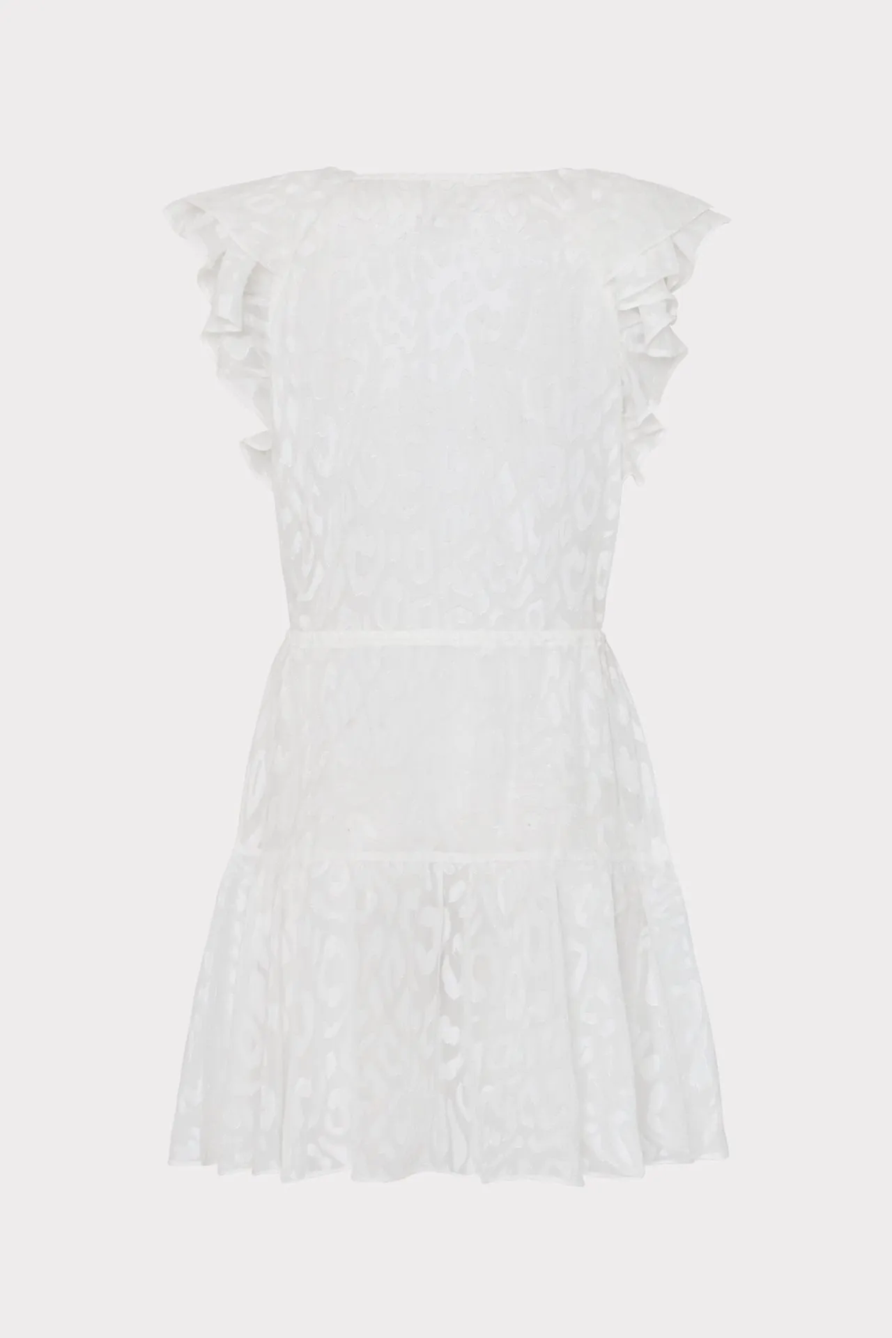 Dana Leopard Texture Cover-Up Dress sold by Milly product image thumbnail 4