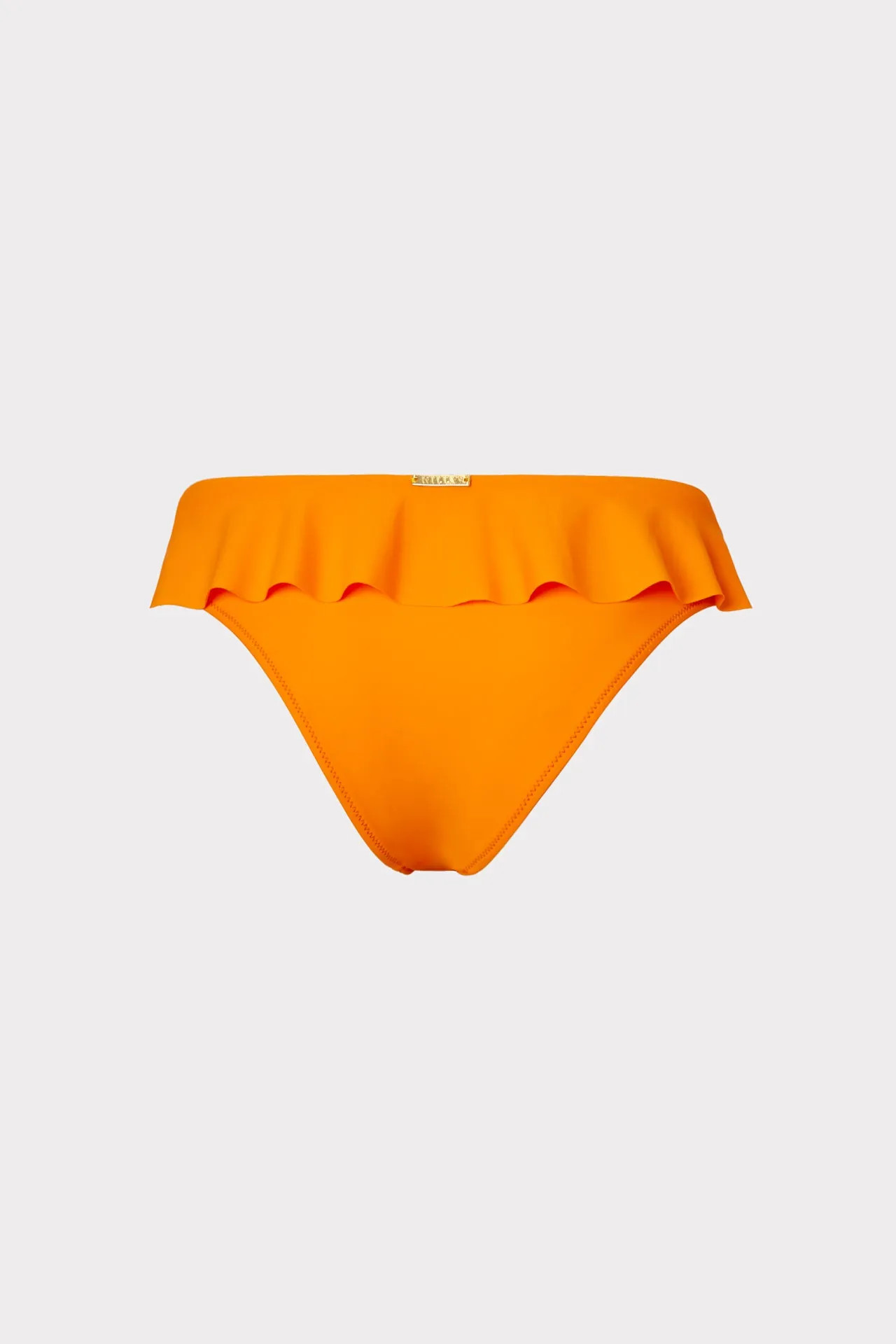 Solid Michelle Ruffle Bikini Bottom sold by Milly product image thumbnail 4