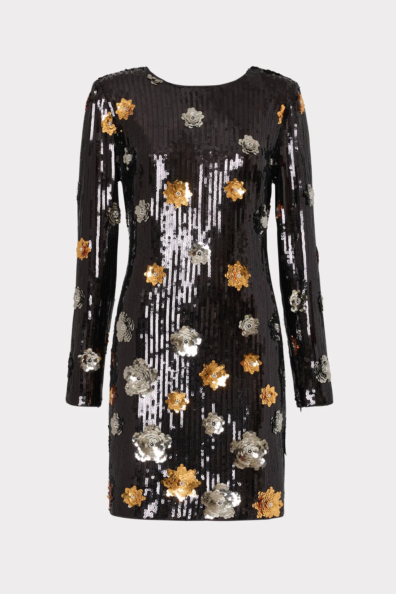 Selene 3D Floral Sequins Dress sold by Milly