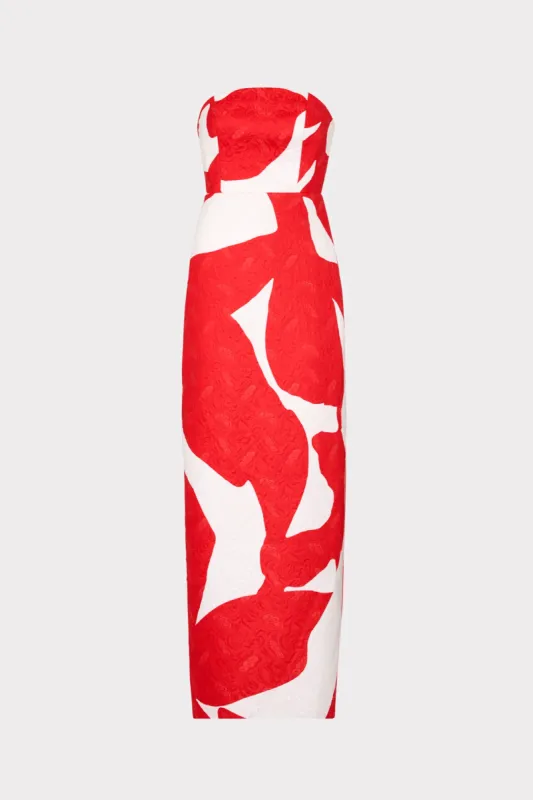 Orion Grand Foliage Dress sold by Milly