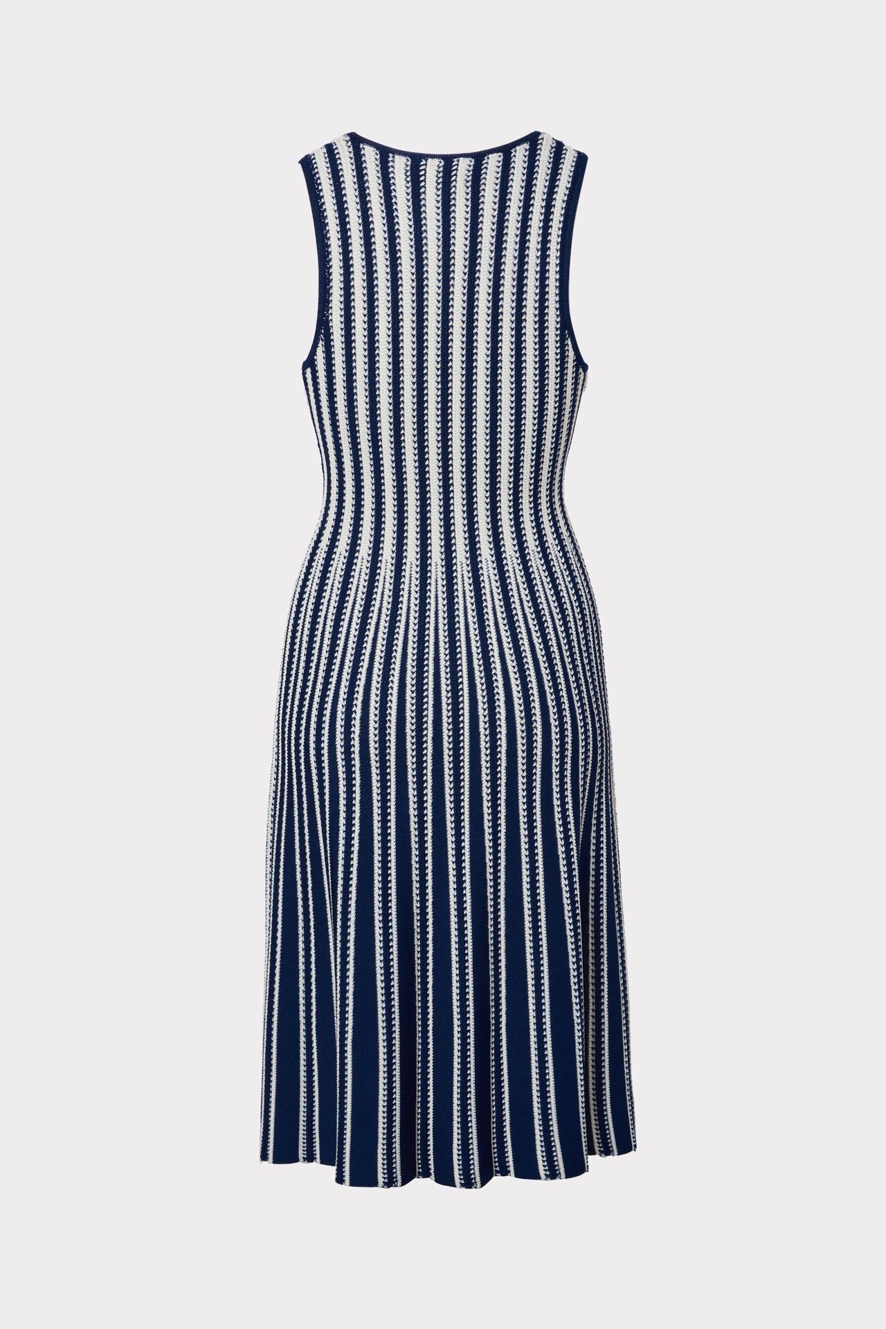 Stripe Fit & Flare Dress sold by Milly product image thumbnail 4