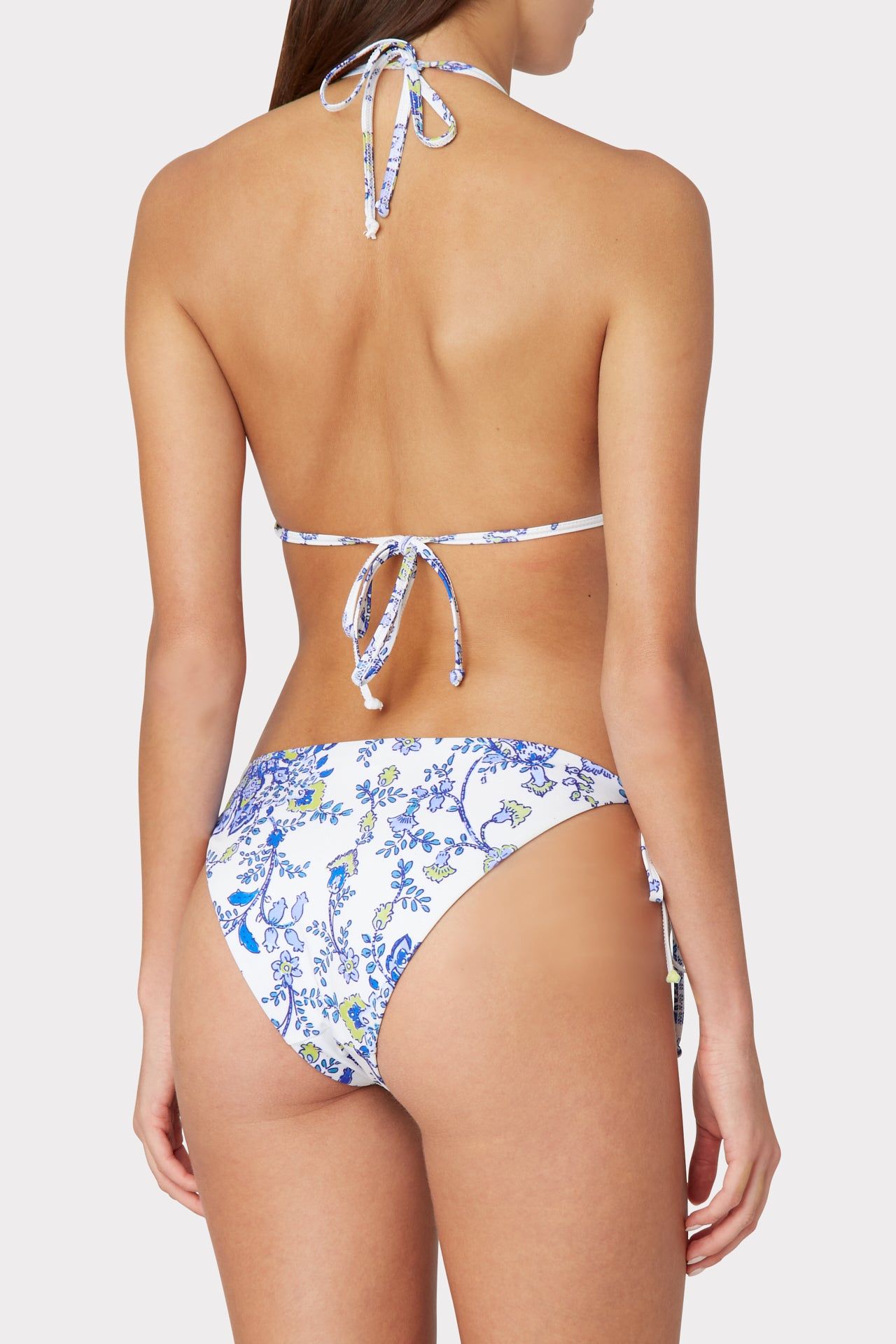 Sketched Paisley Millie String Bikini Top sold by Milly product image thumbnail 3