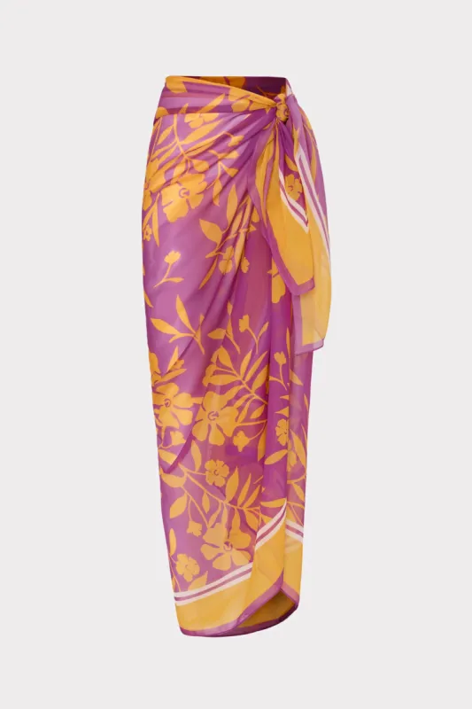 Marigold Aroma Chiffon Sarong sold by Milly