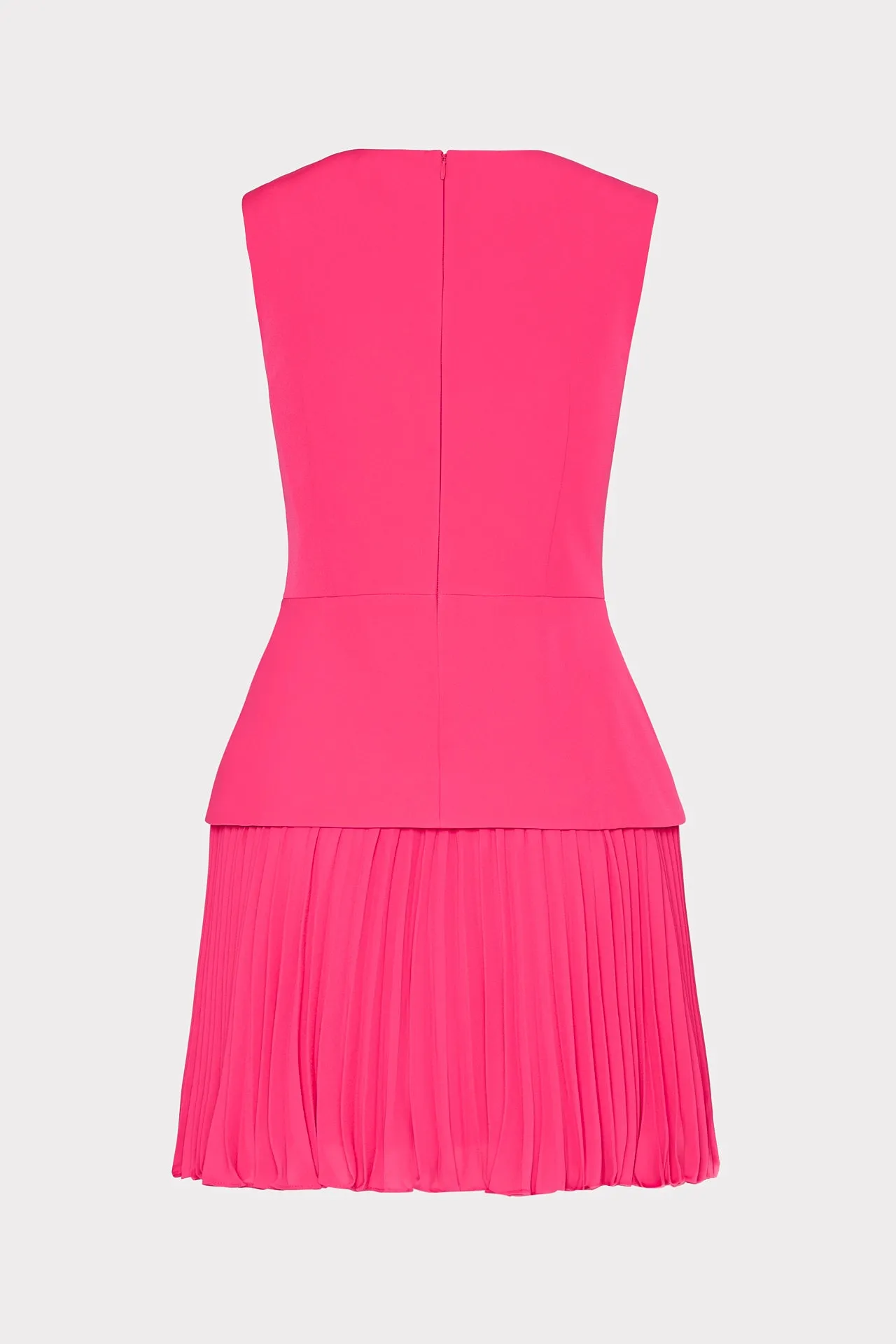 Haddy Pleated Mini Dress sold by Milly product image thumbnail 4