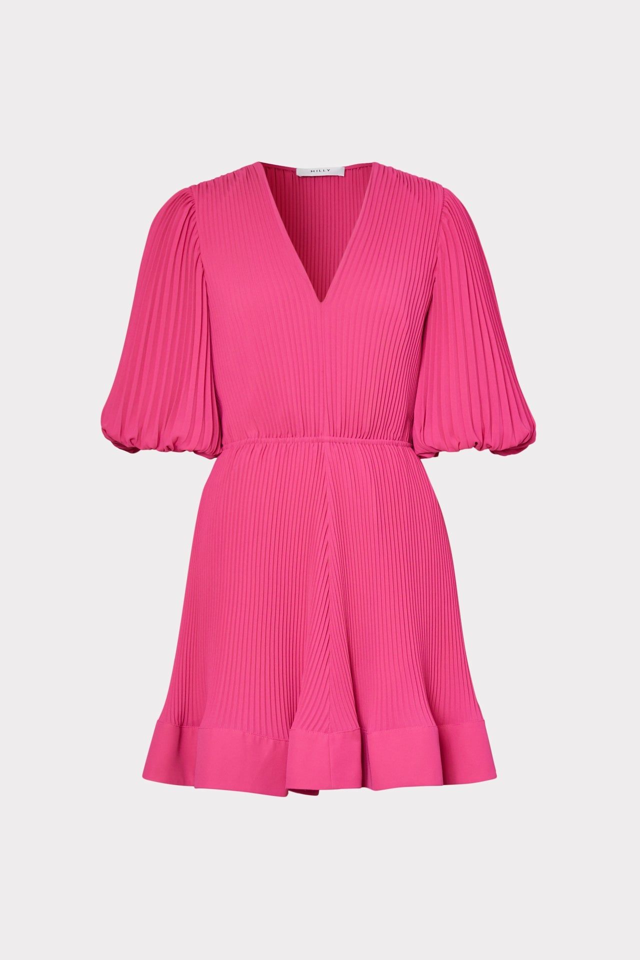 Elle Pleated Dress sold by Milly