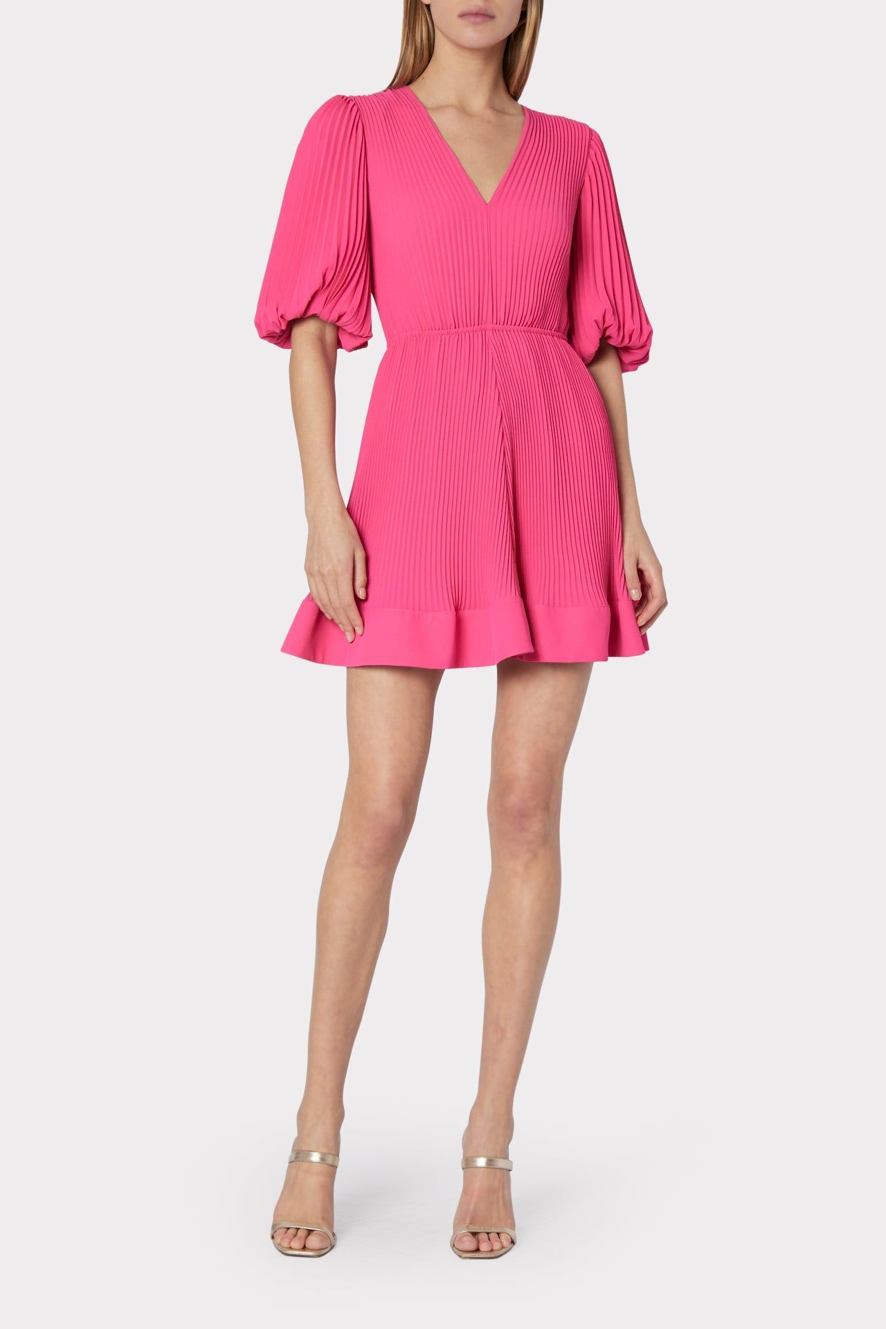 Elle Pleated Dress sold by Milly product image thumbnail 2
