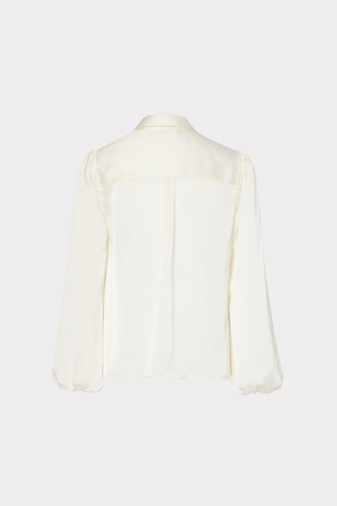 Karson Satin Wrap Blouse sold by Milly product image thumbnail 4