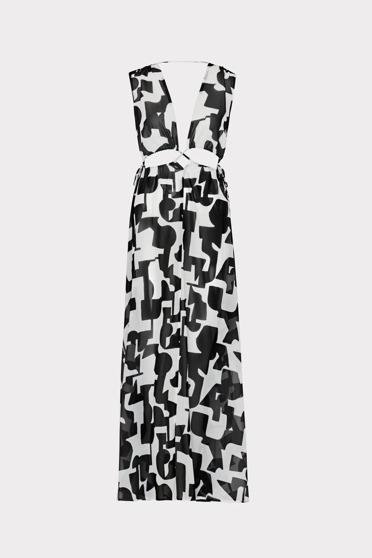 Mila Modern Geo Cutout Dress sold by Milly