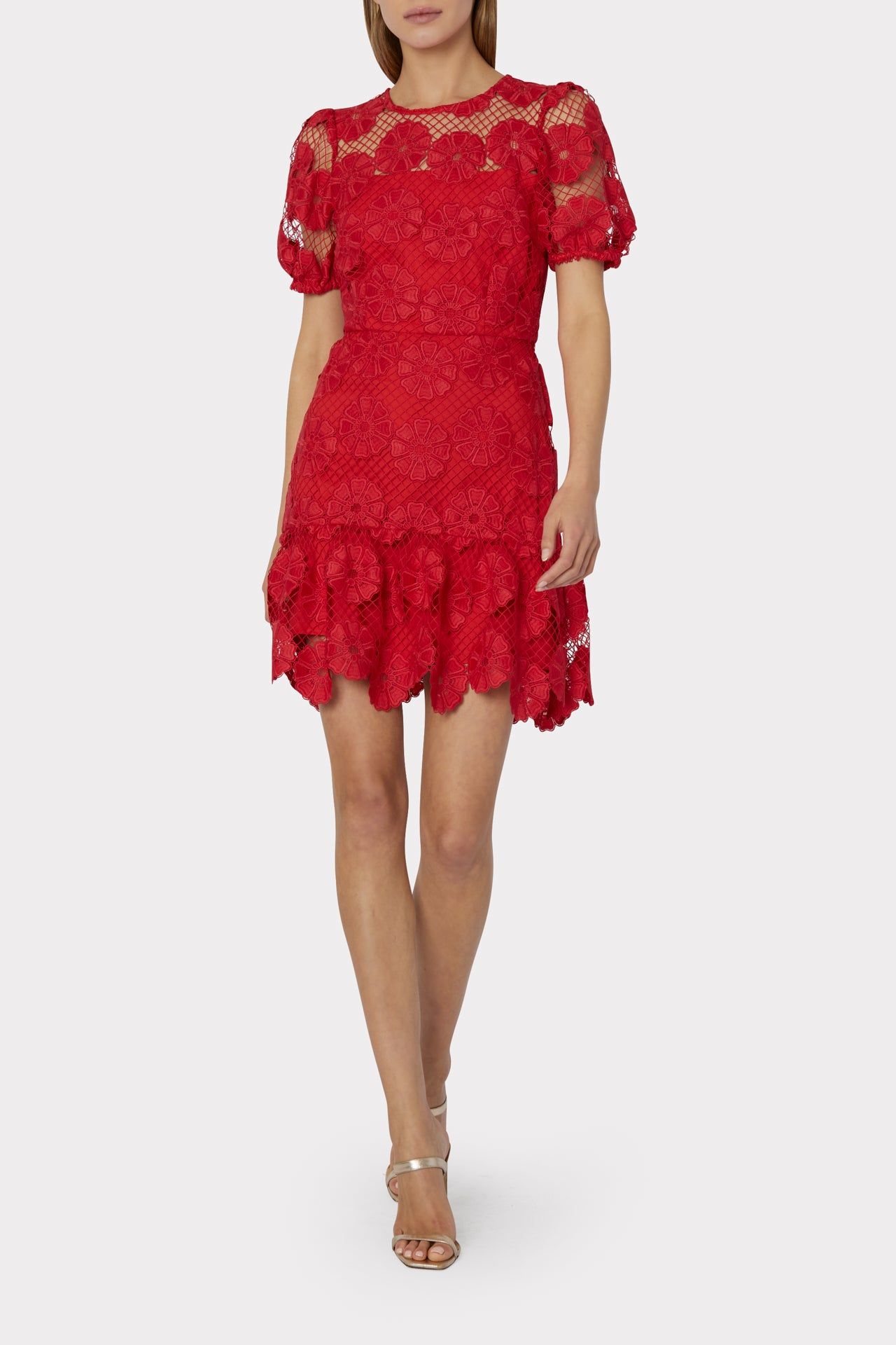 Yasmin Floral Lace Dress sold by Milly product image thumbnail 2