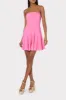 Cameron Solid Linen Strapless Dress sold by Milly