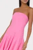Cameron Solid Linen Strapless Dress sold by Milly