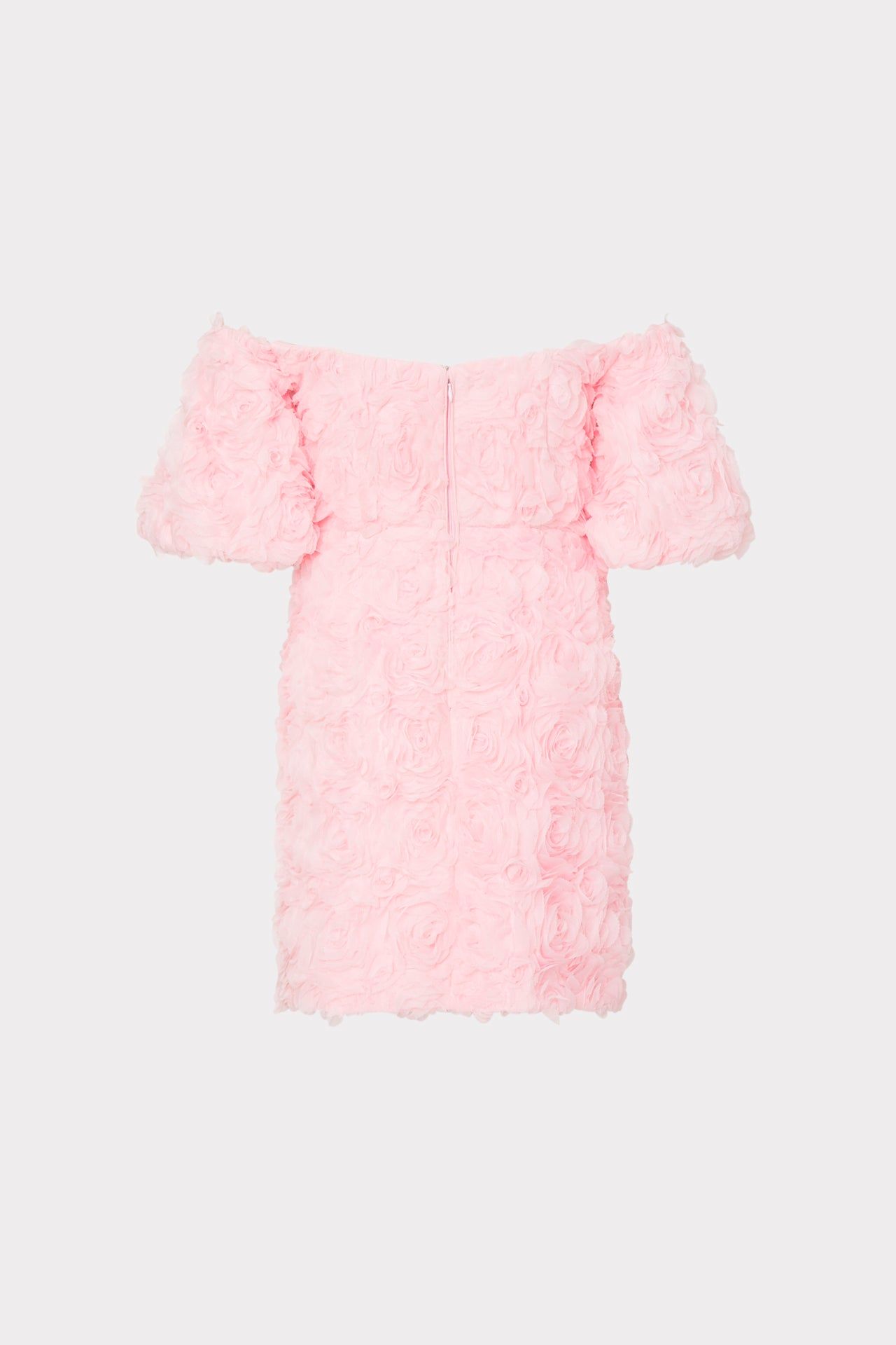 Naia Mesh Rose Mini Dress sold by Milly product image thumbnail 5