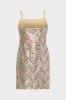 Colette Chevron Sequin Mini Dress sold by Milly