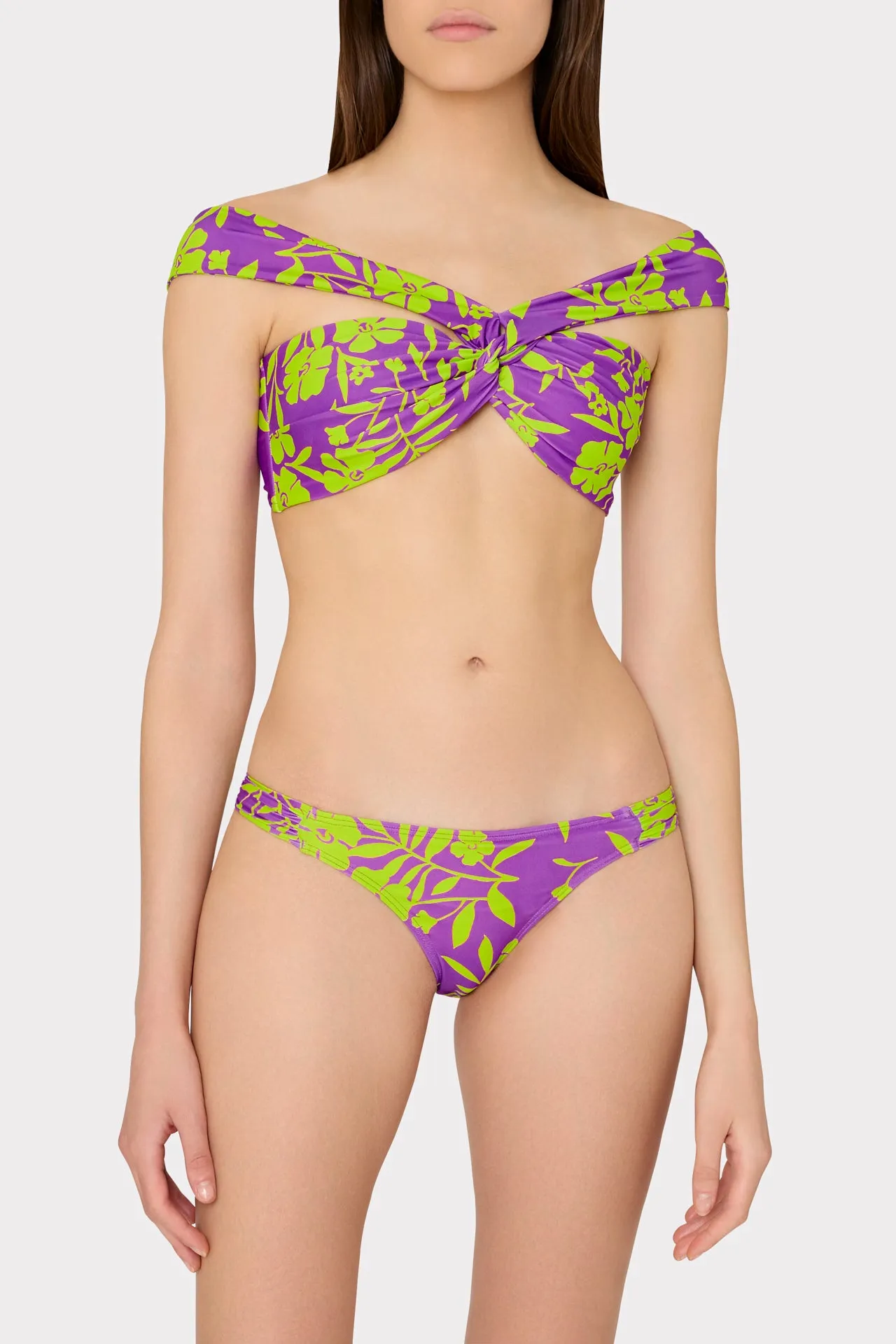 Olivia Marigold Aroma Draped Bandeau Top sold by Milly product image thumbnail 3