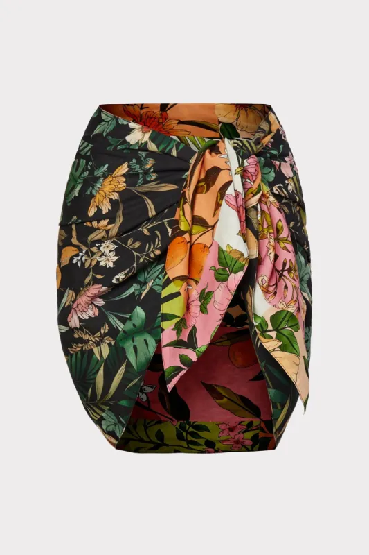 Darina Jungle Tile Sarong sold by Milly