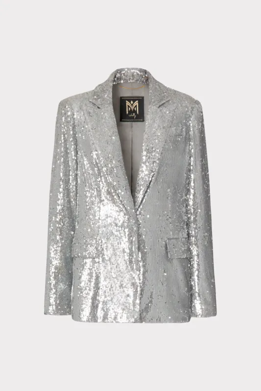 Alexa Sequins Blazer made by Milly