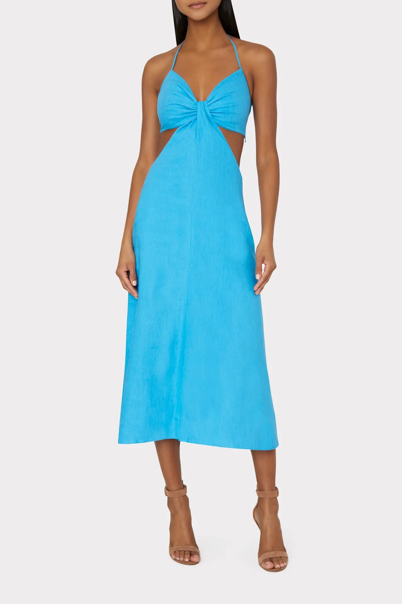 Oda Linen Dress sold by Milly product image thumbnail 2