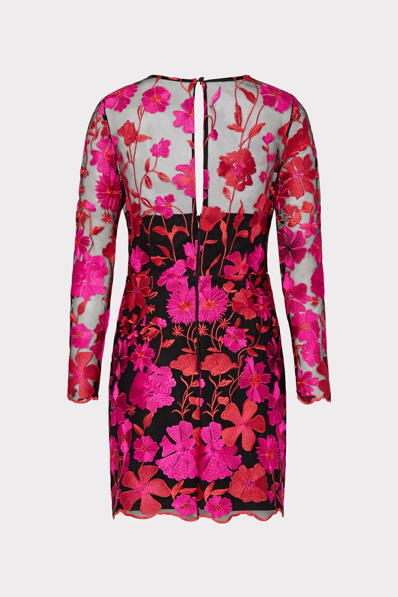 Scottie Floral Embroidered Dress sold by Milly product image thumbnail 4