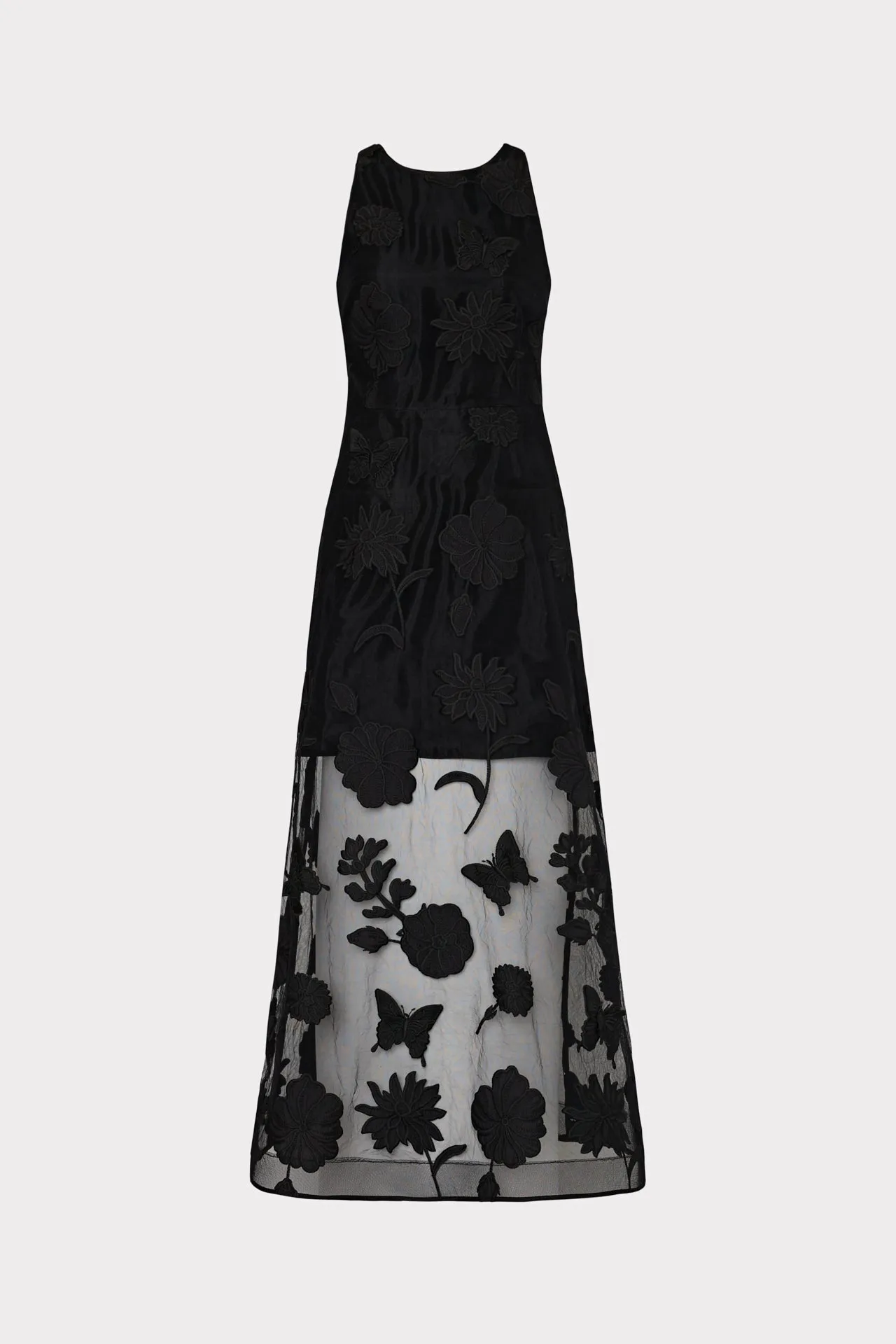 Hannah 3D Butterfly Embroidery Dress sold by Milly