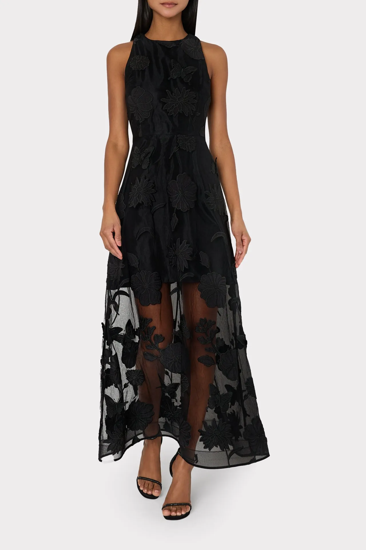 Hannah 3D Butterfly Embroidery Dress sold by Milly product image thumbnail 2