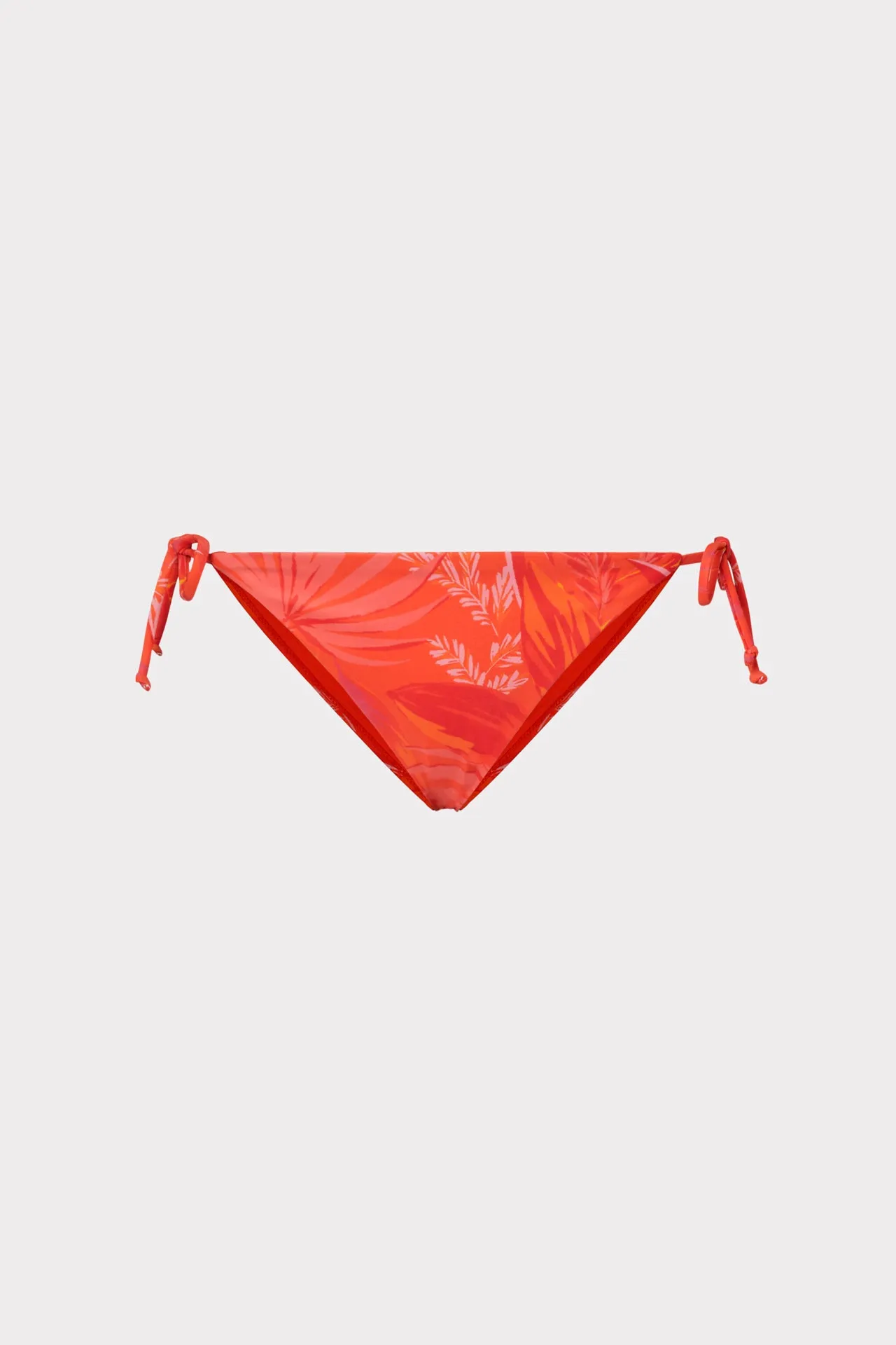 Tropical Palm Print Bikini Bottom sold by Milly