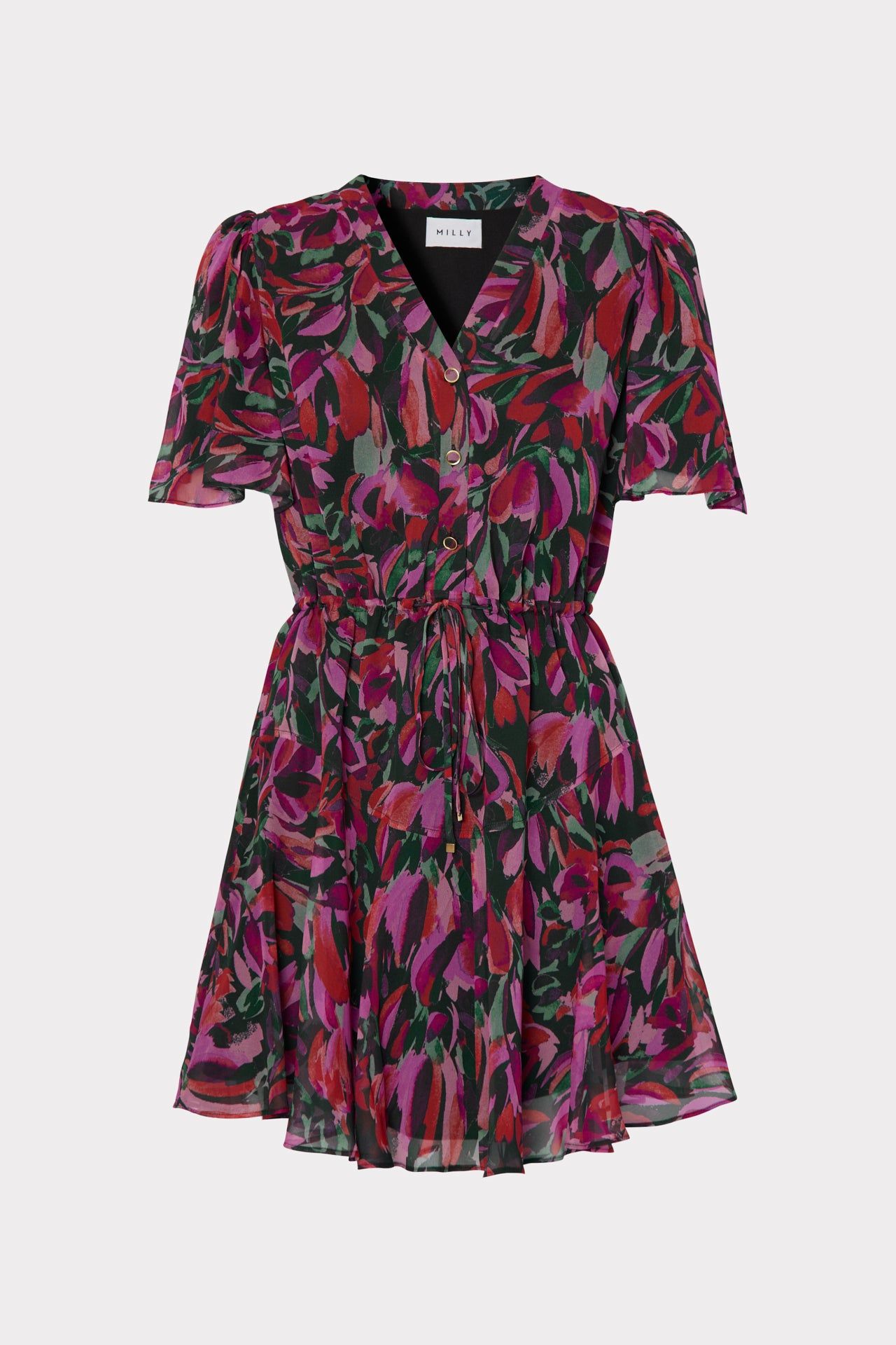 Harlie Tulip Bouquet Print Dress sold by Milly