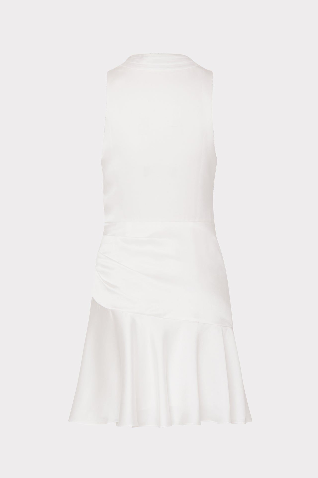 Nia Satin Cowl Dress sold by Milly product image thumbnail 4